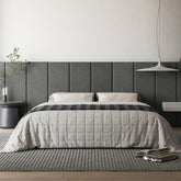 Peel and Stick Bed Headboard Panel - Soundproof Linen